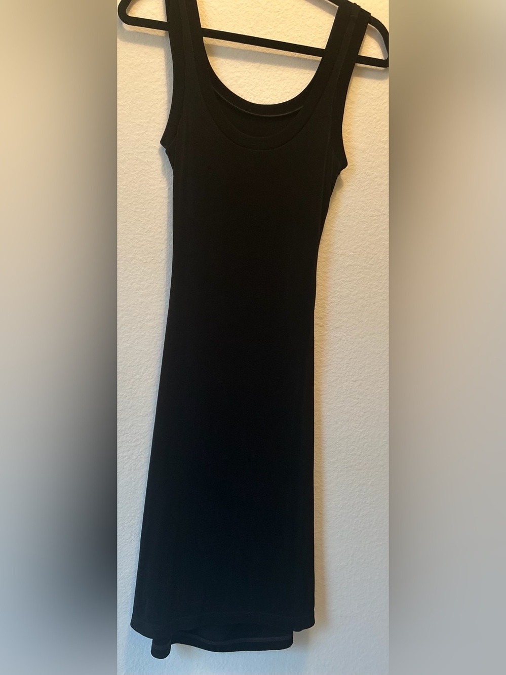 Classic Black Sleeveless Maxi Dress